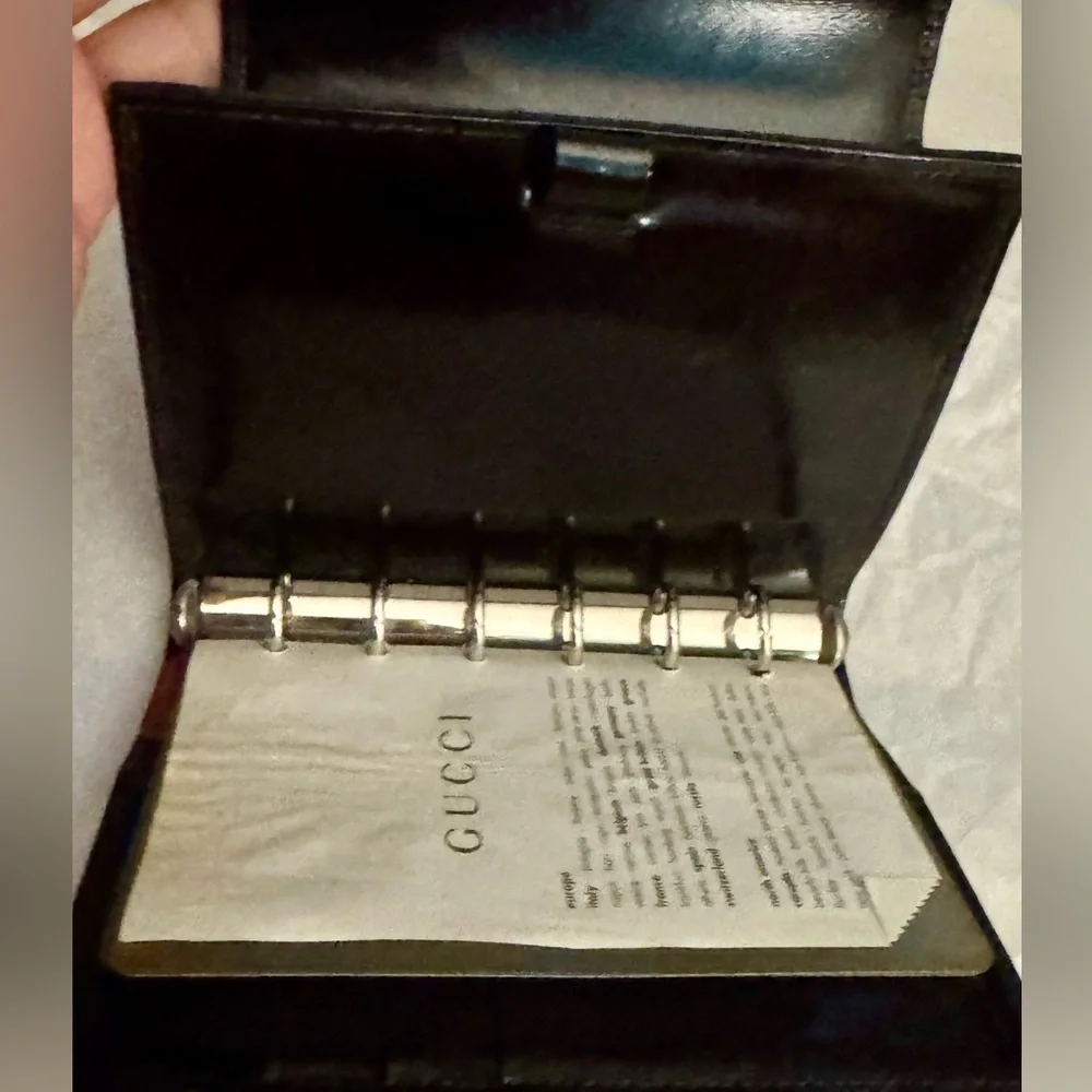 Gucci notebook with original notebook paper & ruler - Picture 5 of 12